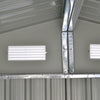 10 x 12ft XLarge Outdoor Storage Garden Shed Sliding Door Galvanised Metal