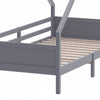 Pine Wood Kids Bed Single Bedstead House Bed Frame Children Bedroom Furniture