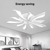 LED Ceiling Light V-shaped 5 Heads Chandelier Remote Lamp for Dining Bedroom