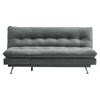 Luxury Upholstered 3 Seater Convertible Sofa Bed Recliner Sleeper Chaise Lounger
