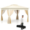 Easy Setup Sunshade Shelter Screen Instant Outdoor Gazebo Beige