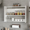 TERRA KITCHEN SHELF 80CM - WHITE