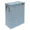 Slimline Laundry Linen Basket Bin Bathroom Storage Hamper Basket With Lid