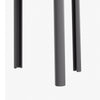 Set of 6 Sherpa Fleece Stools Kitchen Dining Chairs Living Room Stools Sets Grey