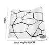 Modern White Crack Marble Stone 3D Effect Breakstone Art TV Backdrop Wallpaper