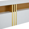 TV Stand Cabinet Unit with 3 Drawers Modern TV Entertainment Center
