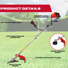 52cc 2 in1 Petrol Grass Strimmer Trimmer Brush Cutter Multi Garden Tool