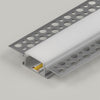 6 Pack LED Aluminium Channel Profile Extrusion Diffuser Strip Lights Cover 1M