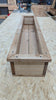 ✅LARGE Garden Wooden Planter Trough Veg Wood Flower Box READY MADE - Nut Brown✅