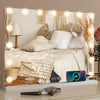 Hollywood Makeup Mirror Large Vanity Light Mirror with 15 Dimmable LED Bulbs