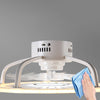 LED Ceiling Fan Light Dimmable Chandelier Lamp Living Room With Remote Control