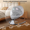 Bluetooth Electric Baby Swing Infant Cradle Bouncer Rocker Chair Music Remote Ok