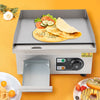 Commercial Kitchen Electric Countertop Griddle Flat Top BBQ Grill Hot Plate