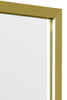 Extra Large Gold Edged Aluminium Wall Mirror 47"X31" 120 x 80cm MirrorOutlet