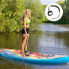10.5FT Inflatable Stand Up Paddle Board SUP Surfboard Adjustable Non-Slip Deck