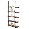 Wood Industrial Floating Shelves Pipe Shelf Storage Rustic Vintage Shelving Kit