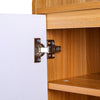 Kitchen Storage Cabinet Wooden Buffet Sideboard Cupboard 3 Doors 4 Layer Shelves