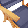 Folding Garden Chairs 6 pcs Solid Wood Acacia and Z7J0
