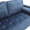 NEW Velvet 3 Seater Love Seat Living Room Recline Couch Sofa w/2 Bolster Pillows