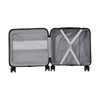 Wheeled Black Suitcase Cabin Trolley Bag Hand Luggage Carry On Travel Case