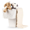 Storage Baskets Resin Wicker Woven Hamper Box Organiser Stairs Laundry UK