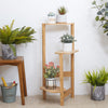 3 Tier Bamboo Plant Stand Corner Plant Shelf Rack Pot Holder Display Rack