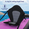 Black Paddle Board 11FT Large SUP Sufboard Kayak Seat Complete Kit 335x84x15cm
