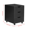 3/5 Drawer Mobile Filing Cabinets Printer Stand Pedestal Lockable Office Cabinet