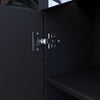 Modern TV Stand White/Black TV LED Entertainment High Gloss Doors Unit Cabinet