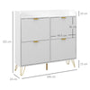 Narrow Shoe Rack Storage Cabinet 16Pair Cupboard Tabletop Unit Shelf Flip Drawer