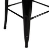 Vintage 4pcs Bar Stools Breakfast Chairs Dining Chair High Legs Kitchen UK