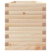 Garden Planter 110x40x49.5 Solid Wood Pine B0H2