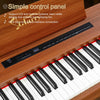 Glarry 88 keys Bluetooth Digital Piano Full Weighted E-Piano w/ Stand Headphone