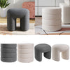 Dressing Table Footstool Pouffe Faux Fur Small Foot Stool Padded Ottoman Seat