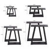 Steel Table Legs Trapezium Frame X Frame Dining Coffee Bench Desk Feet Stand DIY