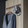 Oak 2 Door 2 Drawer Wardrobe with Hanging Rail Wooden Clothes Storage Cupboard