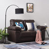 2 /3 Seater Sofa Black or Beige Faux Leather Modern Design Living Room Office