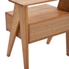 Compact Wooden Bedroom Bedside 1 Drawer Cabinet Furniture Nightstand Side Table
