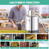 20L Water Alcohol Distiller Stainless Steel Home Brewing Kit Whiskey Making Kit