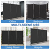 Folding 3/4/6 Panels Room Divider Freestanding Wall Privacy Screen Protector