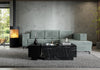 Black Marble Coffee Table Black Marble Effect Lift Top 90 x 60 cm