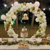 240CM Circle Hoop Arch Stand Metal Wedding Archway Flower Balloon Backdrop Stand