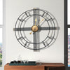 Wall Clock 60cm Hollow Metal Clock for Living Room Bedroom Kitchen Home Decor UK
