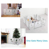 10-18 Panels Baby Playpen Foldable Kids Safety Child Play Center Yard Indoor Toy