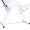 Massage Table Chair Set Nail Shop Tattoo Salon Spa Beauty 3 Fold Bed with Stool