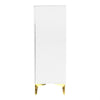 Shoe Storage Cabinet Footwear Rack Stand with Drawers & Adjustable Shelves White
