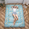 Japanese Floor Mattress Futon Mattress, Thicken Tatami Mat Sleeping Pad Foldable