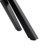 Industrial Dining Table Legs Metal Table Stand DIY Furniture X Cross Frame Legs