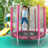 Large 8FT 10FT 12FT Kids Trampoline Jump Mat Safe Net Spring Pad Jump Exercise