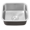 1.0 Deep Single Bowl Stainless Steel Kitchen Sink Undermount Small Basin Drainer